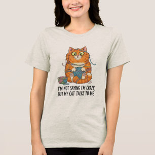 Grappig Cat Lover T-shirt – cadeau voor kattenlief