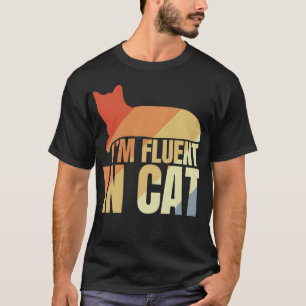Grappig Cat Quote meisje T-shirt