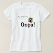 Grappig Cat T-shirt | Schattige grafisch t-shirt (Design voorkant)