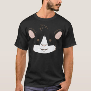 Grappig cavia gezicht harige aardappel t-shirt