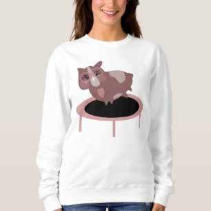 Grappig Cavia Gym Fitness Design Trui