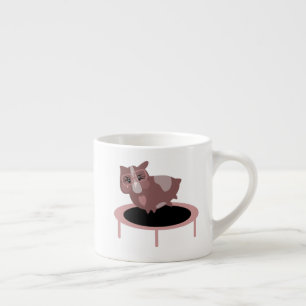 Grappig Cavia Gym Fitness Ontwerp Espresso Kop