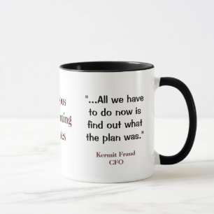 Grappig CFO Accounting Accountant Quote Gezegde Mok