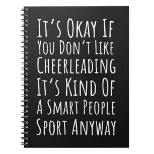 Grappig Cheer Cadeau Voor Team Cheerleading Cheerl Notitieboek