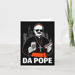 Grappig Chicago Paus Leo XIV Graphic Kaart