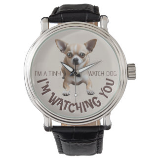 Grappig Chihuahua Horloge Hond Horloge