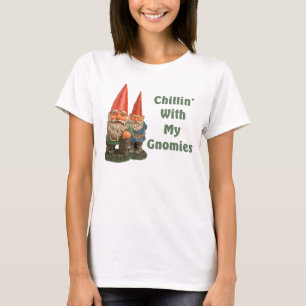 Grappig chillin' met mijn kabouters dames t-shirt