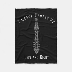 Grappig Chiropractor Beroep Cadeau T-shirt Fleece Deken