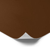 Grappig chocolade dat ik in één oog doof heb. poster (Hoek)
