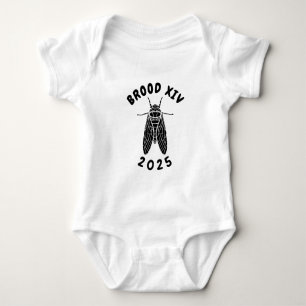 Grappig Cicada Brood XIV 2025 Natuur Bug Lover Romper