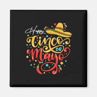Grappig Cinco De Mayo Feest Fiesta 5 De Mayo Mexic Magneet