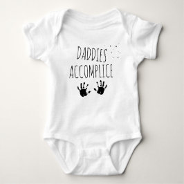 Grappig citaat baby groeien, papa's kleine handlan romper
