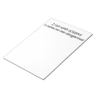 Grappig citaat cadeautjes notebooks, uniek kantoor notitieblok