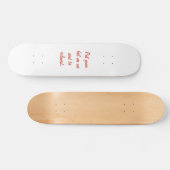 Grappig citaat cool. skateboard (Horizontaal)