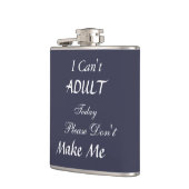 Grappig citaat heupfles (Links)