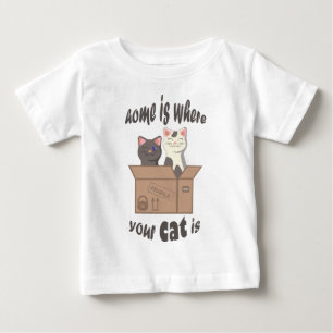 Grappig citaat Home is waar je kat is