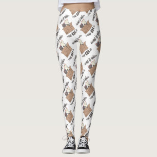 Grappig citaat Home is waar je kat is Leggings