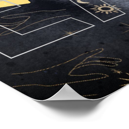 Grappig citaat Humans bestaan niet de ruimte die a Poster (Hoek)