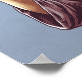 Grappig citaat Jesus Meme Ik zag dat Christelijke Poster (Hoek)