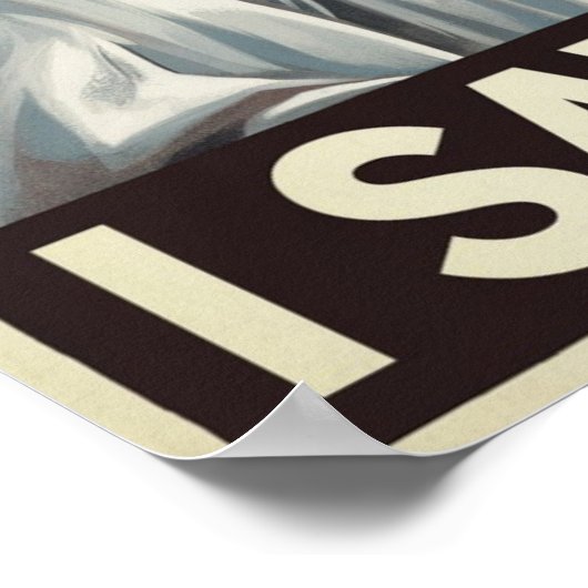 Grappig citaat Jezus Meme dat ik dat Christelijk z Poster (Hoek)