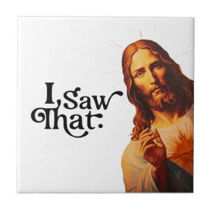 Grappig citaat Jezus Meme dat ik dat Christelijk z Tegeltje