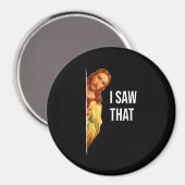 Grappig citaat Jezus Meme dat ik die Christelijke  Magneet (Voorkant / Achterkant)