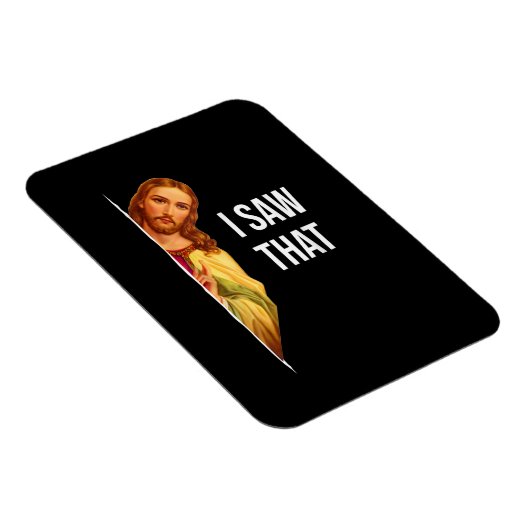 Grappig citaat Jezus Meme dat ik die Christelijke Magneet (Rechterzijde)