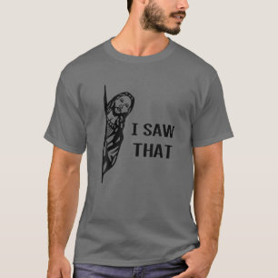 Grappig citaat Jezus Meme dat ik zag dat Christeli T-shirt