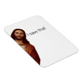 Grappig citaat: Jezus Meme, ik zag dat Jezus Magneet (Rechterzijde)