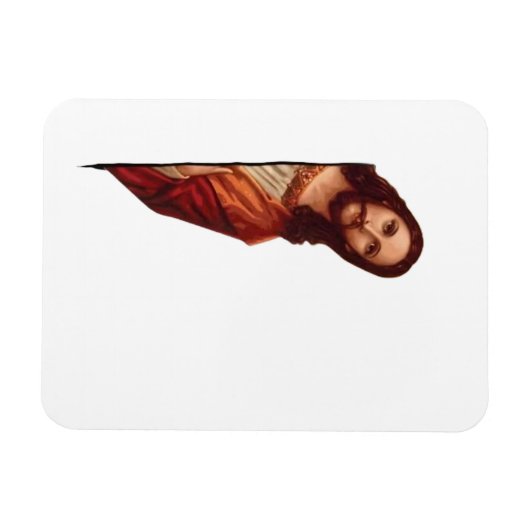 Grappig citaat: Jezus Meme, ik zag dat Jezus Magneet (Horizontaal)