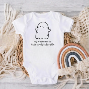 Grappig citaat over Boo Lover Zwarte tekst Baby Bo Romper