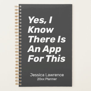 Grappig citaat over technologie gepersonaliseerd planner