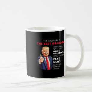 Grappig citaat van Donald Trump voor conservatieve Koffiemok