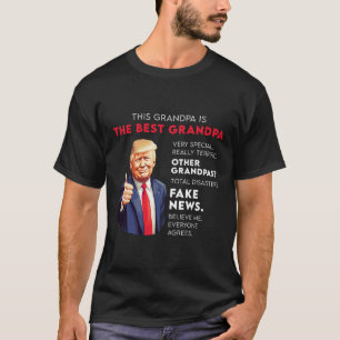 Grappig citaat van Donald Trump voor conservatieve T-shirt