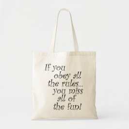 Grappig citeert cadeaus voor vrienden canvas tasse tote bag