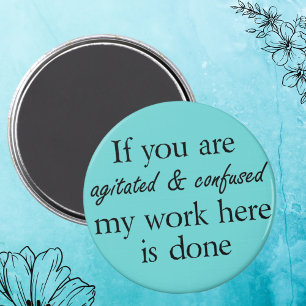 Grappig citeren magneten grap humor cadeaus voor n