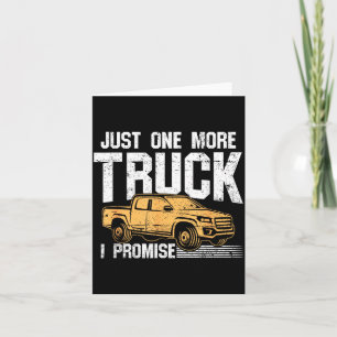 Grappig Ckup Truck T-shirt - Gewoon nog maar één v Kaart