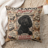 Grappig Cockapoo Kussen unieke cadeau (Deken)