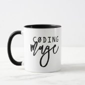Grappig coderingsbeeld Geek Chic Mok (Links)