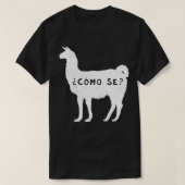 Grappig Como se Llama Sarcastisch Spaans Gezegde A T-shirt (Design voorkant)