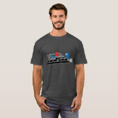 Grappig computer toetsenbord spel | Geeky Tech Shi T-shirt (Voorkant volledig)