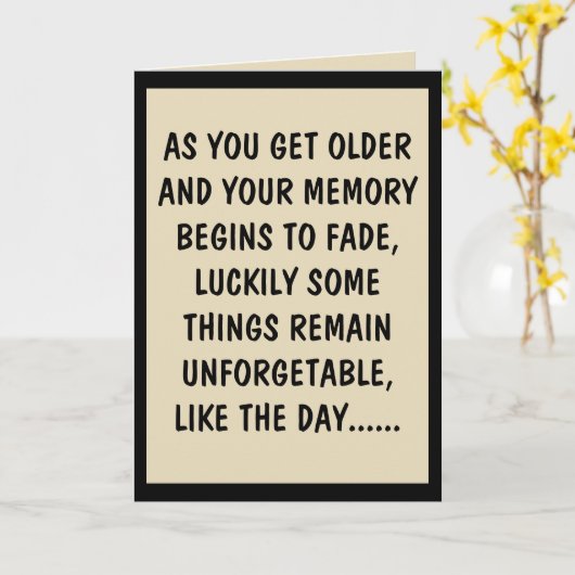 Grappig condoom kaart (Gele Bloem)