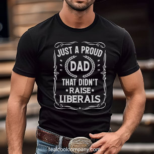 Grappig Conservatief T-shirt Vaderdag Cadeau Patri