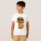 Grappig Cool Dog Kinderen T-shirt (Voorkant volledig)