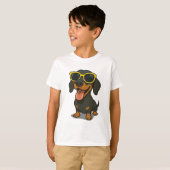 Grappig Cool Dog Kinderen T-shirt (Voorkant volledig)