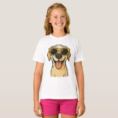 Grappig Cool Dog Kinderen T-shirt (Voorkant volledig)