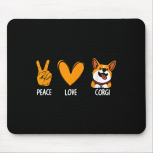 Grappig Corgi Design voor Mannen Vrouwen Kinder Pe Muismat