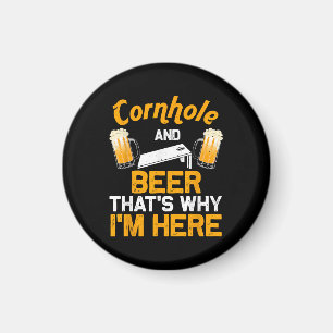 Grappig Cornhole Cadeau Voor Mannen Cornhole Spele Magneet