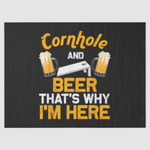 Grappig Cornhole Cadeau Voor Mannen Cornhole Spele Tissuepapier