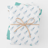 Grappig, Covid-19 houdt veilige essentiële zaken i Inpakpapier Vel (In situ)